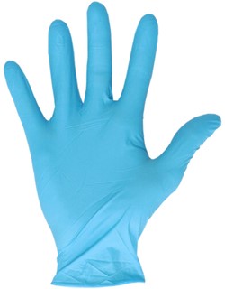 Nitril handschoenen CMT maat L blauw 100 stuks-2