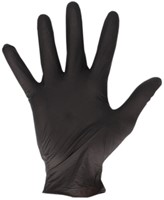 Handschoen CMT maat L soft nitril zwart-1