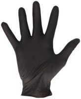 Handschoen CMT maat S soft nitril zwart-1
