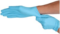 Nitril handschoenen CMT maat L blauw 100 stuks-1