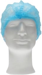 Haarnet CMT clip non-woven L 53cm PP blauw