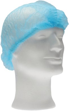 Haarnet CMT clip non-woven M 50cm PP blauw-3