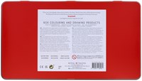 Bruynzeel potloden tekenset in blik á 60 kleuren assorti-3