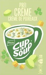 Knorr Cup-a-Soup prei, pak van 21 zakjes
