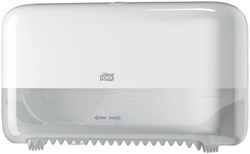 Dispenser Tork T7 voor hulsloos toiletpapier wit 558040
