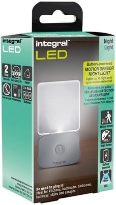 Led lampje met sensor Integral 4000K koel wit 0.5W 7lumen-2