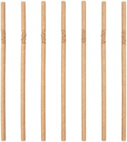 Drinkrietje IEZZY karton buigbaar Ø 6x240mm 100% fair 200 stuks bruin