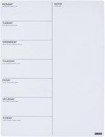 Magnetische planner Desq week 40x30cm magnetisch