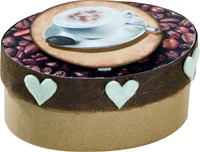 Decoratie doosjes Folia DIY karton 15 stuks-2