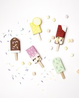 Luciferdoosjes Folia klein 53x37x11mm 10 stuks wit-1