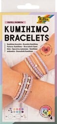 Armbanden maken kumihimo set inclusief 2 discs 16-delig