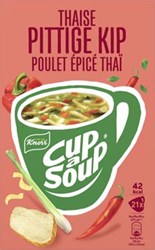 Knorr Cup-a-Soup pittige kip, pak van 21 zakjes