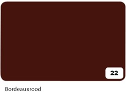 Fotokarton Folia 2zijdig 50x70cm 300gr nr22 bordeaux rood