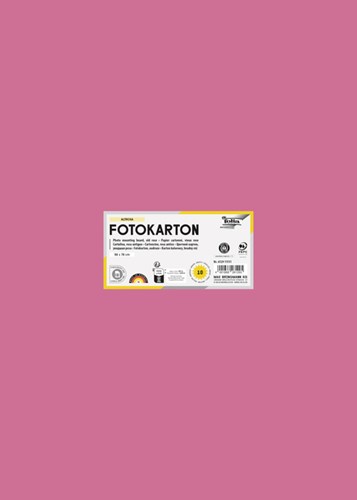 Fotokarton Folia 300gr 50x70cm 29 oudroze
