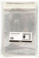 Cellofaanzak Creativ Company 17.3x12.3cm 25 micron met plakstrip 200st-3