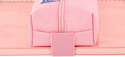 Pennenetui Oxford rechthoek roze-2