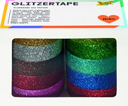 Tape Folia glitter 5mx15mm assorti