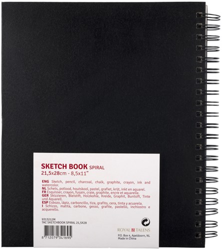 Schetsboek Talens Art Creation Spiraal 21x28cm 110gr 80vel-2