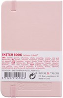 Schetsboek Talens Art Creation 80 witte vellen 140gr 90x140mm roze-1