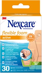 Waterbestendige pleisters Nexcare active flexible foam