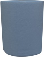 Poetspapier Katrin Industrial groot 2-laags 500 vel blauw 481108-2
