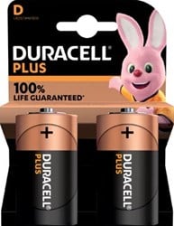 D batterij Duracell Plus 2xD