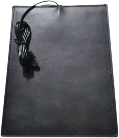 Verwarmde muismat DeWarmeMat USB 25 x 20 cm antraciet