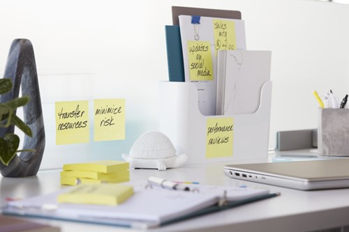 Memoblok 3M Post-it 656 Super Sticky 476x76mm geel-2