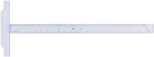 Tekenhaak Aristo GeoCollege 60cm transparant