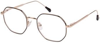 Leesbril I Need You +1.00 dpt Yoko zwart-goud-2