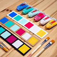 Acrylverf Talens Art Creation Caribbean 12ml set à 6 kleuren-2