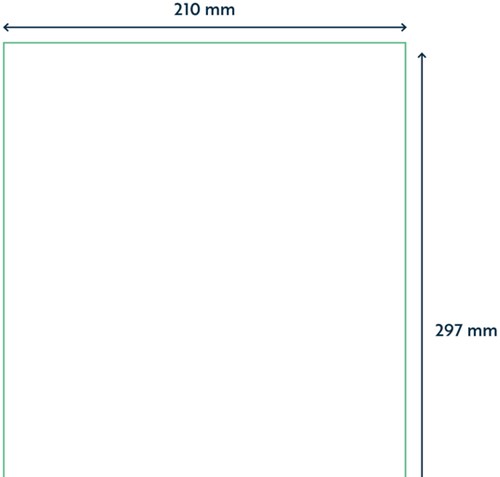 Etiket Qbasic A4 1.000 vel 210x297mm 1000 labels-2