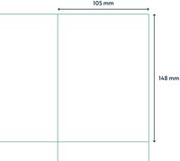 Etiket Qbasic A4 1.000 vel 105x148mm 4000 labels-2