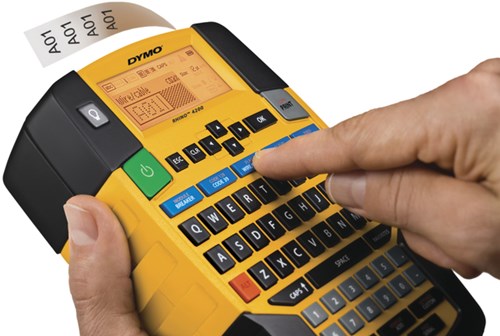 Labelprinter Dymo Rhino 4200 qwerty in koffer-2