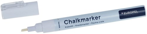 Krijtstift Europel 3mm wit blister 1 stuk-2