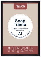 Kliklijst zwart Europel 25mm mat zwart