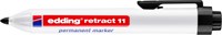 Edding permanent marker Retract 11 zwart