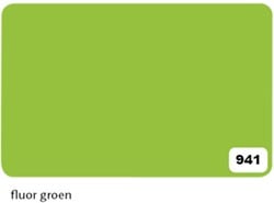 Etalagekarton folia 48x68cm 380gr nr941 fluor groen
