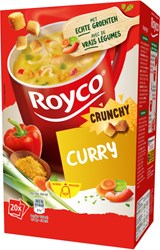 Royco Minute Soup curry + korstjes