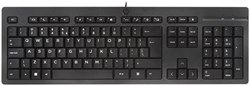 Toetsenbord HP 125 Qwerty zwart