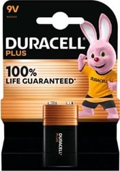 9 volt batterij Duracell Plus 1