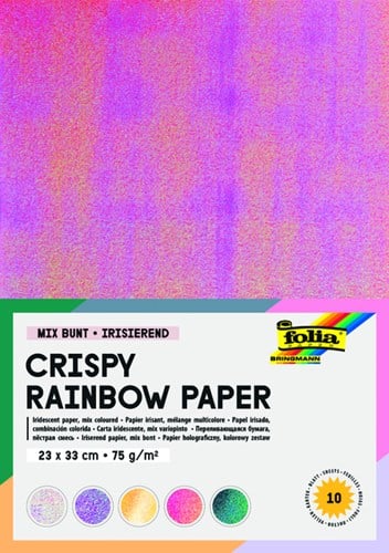 Iriserend papier Folia 23x33cm 75gr