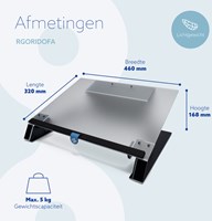 Documenthouder R-Go Read 2 Write Acryl-5