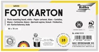 Fotokarton Folia 2-zijdig 50x70cm 250gr parelmoer nr00 wit