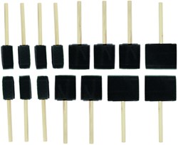 Foambrush Conda 15-delig assorti