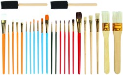 Kwastenset Conda 25-delig