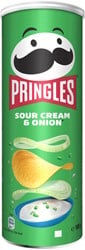 Chips Pringles sour cream onion 165gr