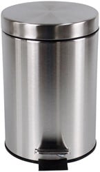 Pedaalemmer 12 liter RVS
