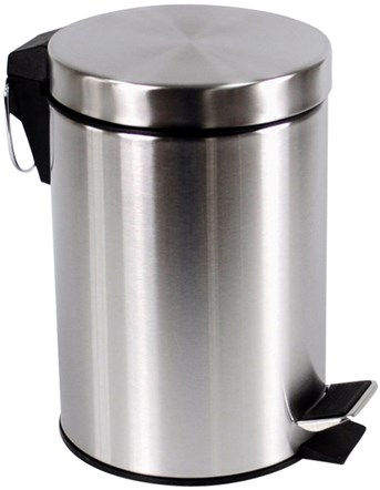 Pedaalemmer 12 liter RVS-2