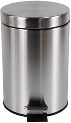 Pedaalemmer 3 liter RVS